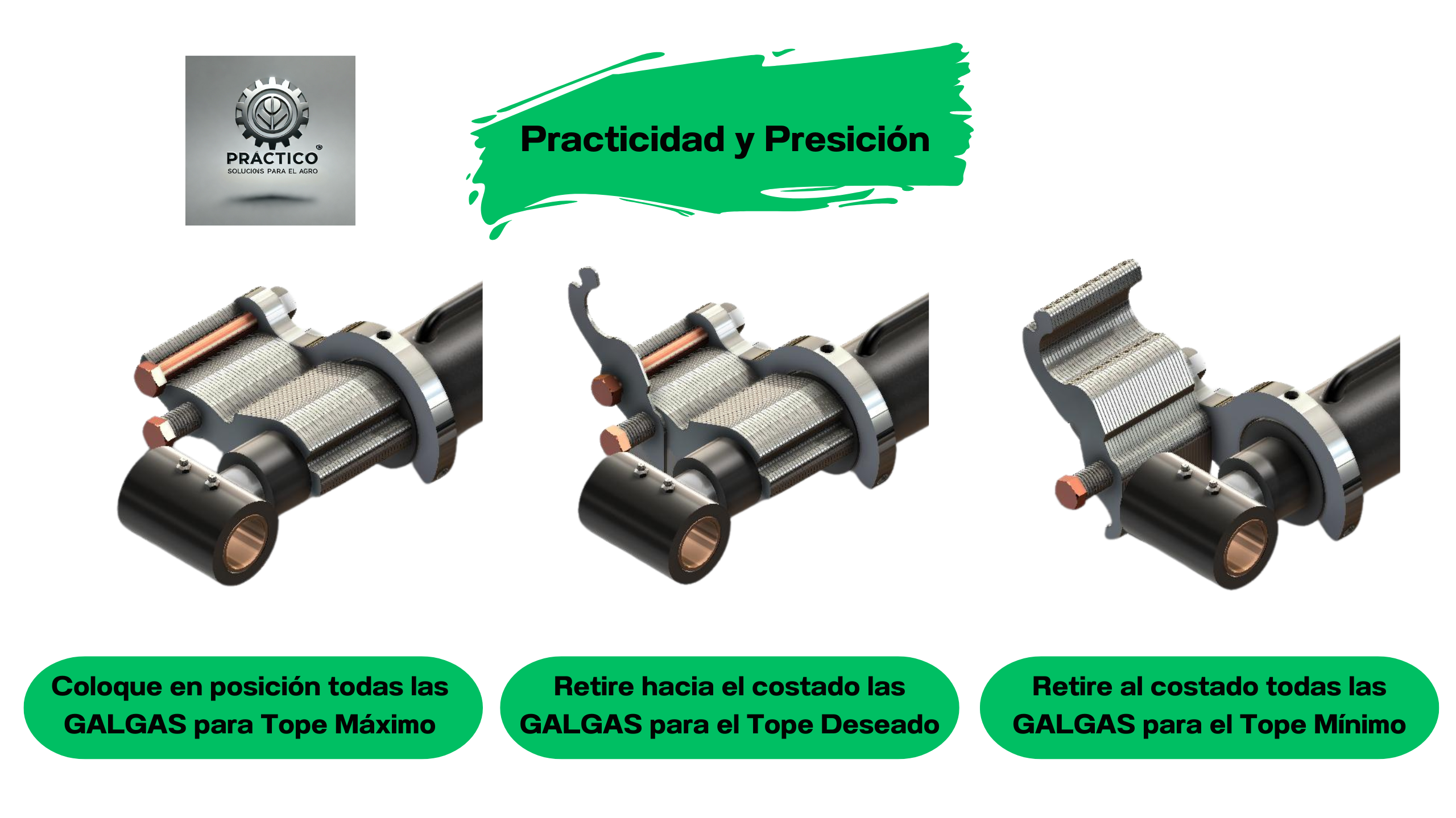 Así se usan las Galgas de Tope PRÁCTICO, para Cilindros Hidráulicos